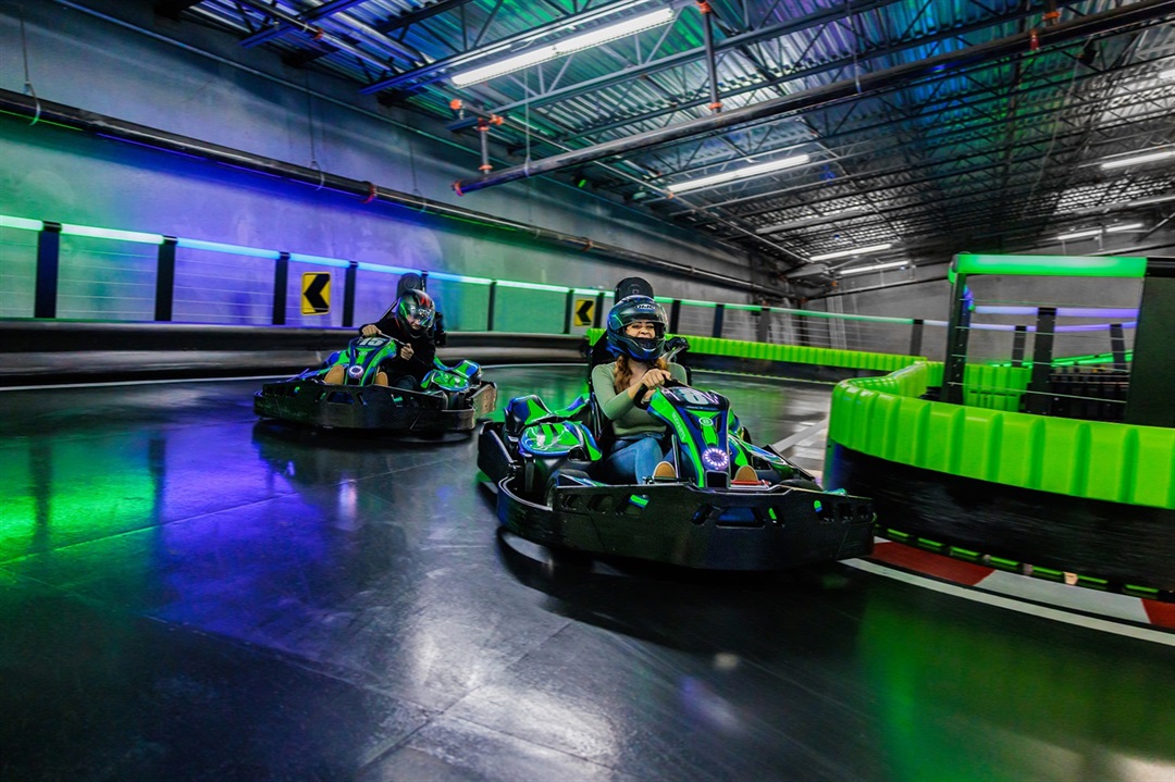 Grand Prairie Lands Bass Pro Shops and Andretti Indoor Karting Visit