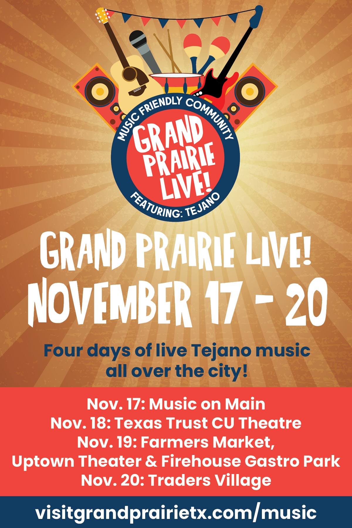 Grand Prairie Live Featuring Tejano 