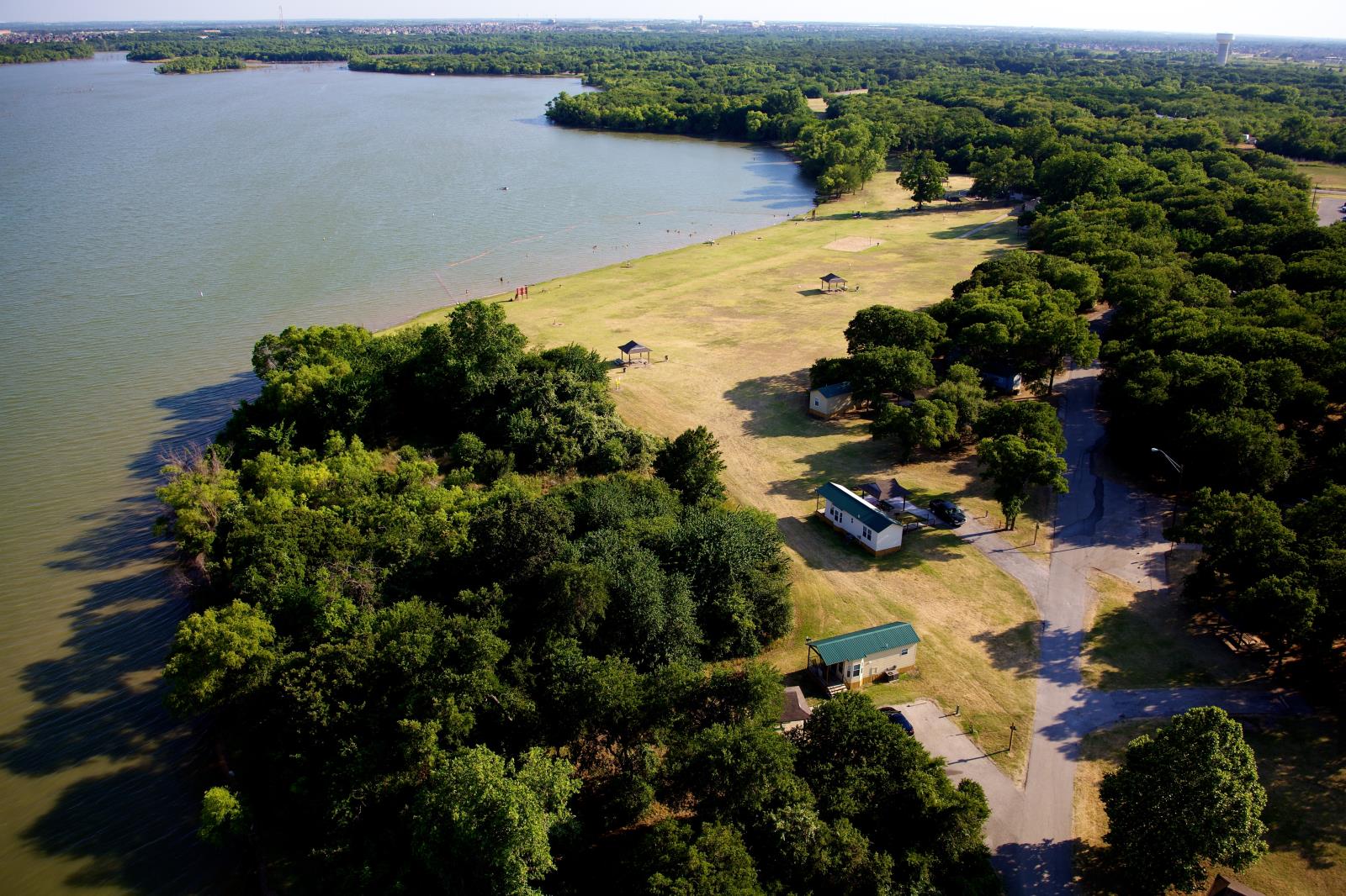 Loyd Park on Joe Pool Lake